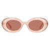 Marni Women S Oval SunglaSSeS Zion Canyon Vdh Mellow 51mm Vdh