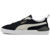 PUMA Unisex Black White Suede Bloc Low Top Sneakers 381183-02