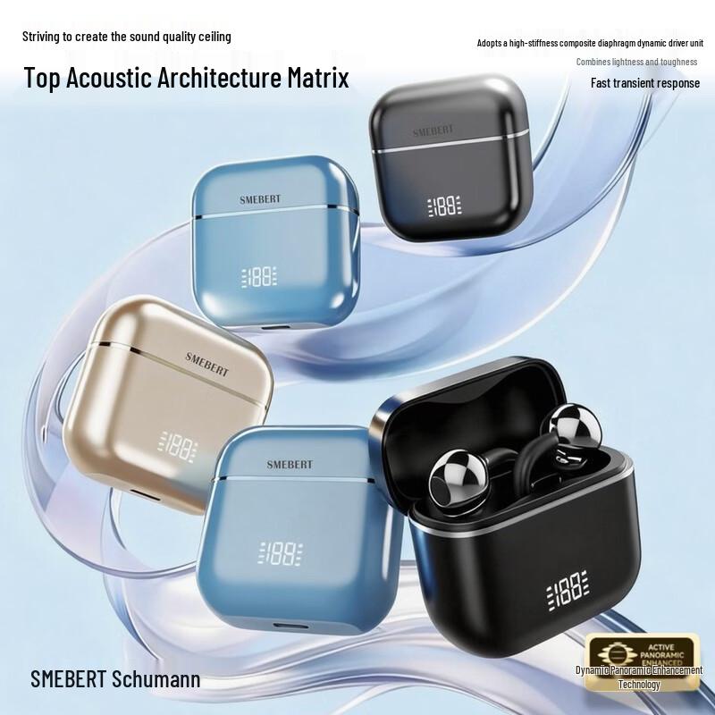 SMEBERT Clip3 Open-Ear Bluetooth Headset