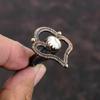 Shivaauge Muschelring Kupferdraht umwickelter Ring Verstellbarer handgefertigter Ring Drahtwickel Schmuck Fantastischer Edelsteinring Kupferschmuck Geschenk für Frauen