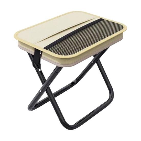 Klapphocker mit Tragetasche Tragbar Leicht Robust Outdoor Camping Rucksacktourismus Strand Picknick Angeln Zusammenklappbarer Stuhl Sitz