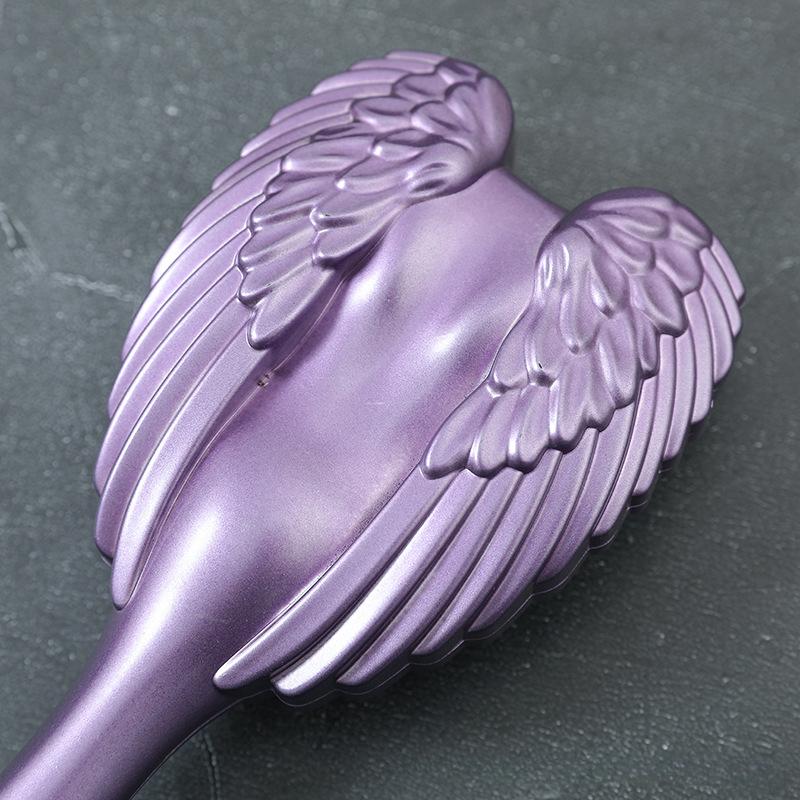 1pc Mini Detangling Hair Brush Handle Magic Anti-static Tangle Angel Hairbrush Comb Massage Comb Salon Hairdressing Styling Tool