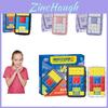 Leka Challenge Huarong Road Sliding Puzzle Toy Magnetic Board For Children's Logic Training Game