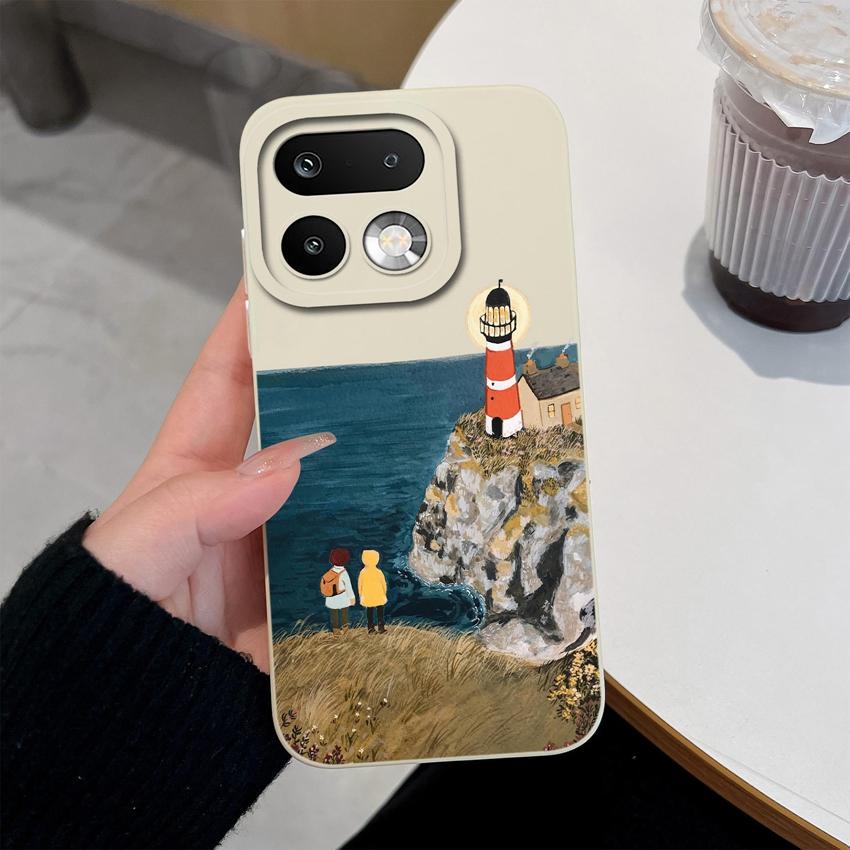 For Oppo Realme 16 14 15 Pro Plus C85 Pro OPPO Reno 15 Pro A6X A78 A96 A95 A94 A93 A92 A91 Phone Cases Fashion Pattern Soft Silicone Lightweight Shell