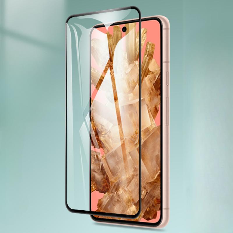 

9D закаленное стекло для Google Pixel 9 Pro XL Black Edge Прозрачная защитная пленка для экрана GOOGLE PIXEL Pixel9 9ProXL Защитная пленка Google Pixel 9 Pro чистый