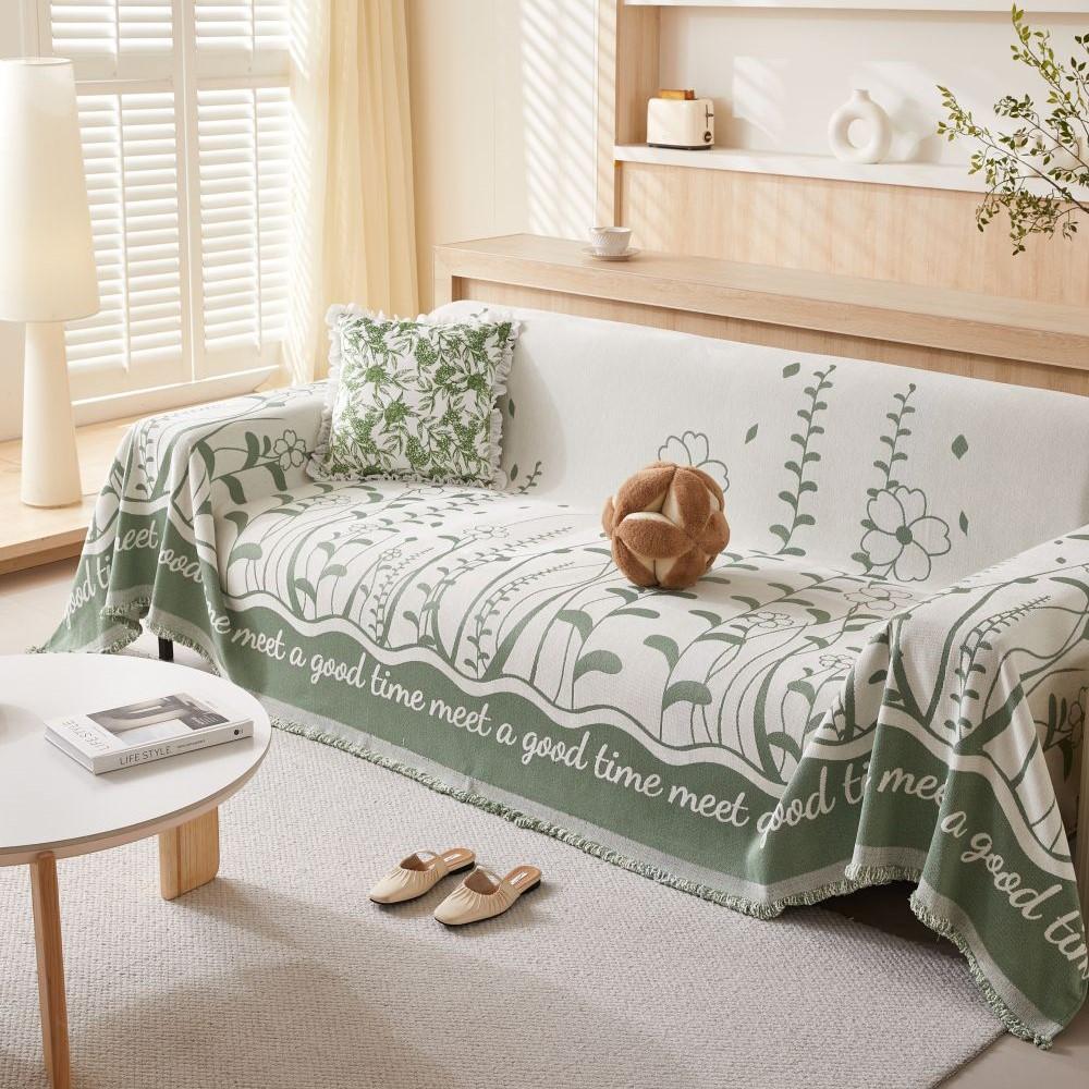 

Funda Sofa Home Синель Цветы Диван Коврик Пледы Всесезонный Кемпинг Пикник Одеяло Чехол Чехол для Дивана 180x130