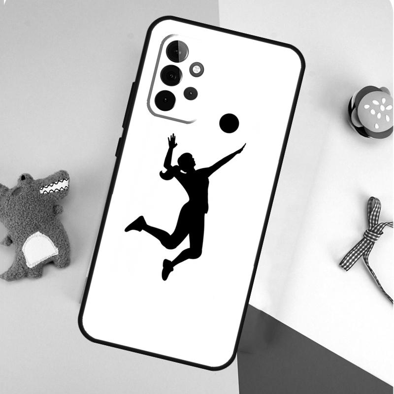 Volleyball Sprot For Samsung Galaxy A22 A32 A52 A54 A34 A14 A55 A35 A15 A53 A33 A13 A05 A06 A16 Phone Case