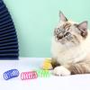 12st Cat Spiral Spring Interactive Bite Resistant Training Cat Spiral Spiral Springs for Swatting