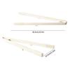 1PC Kitchen Anti-Heat Bread Tongs, High-Temperature Resistant One-Piece, Tripod Silicone Barbecue Tongs