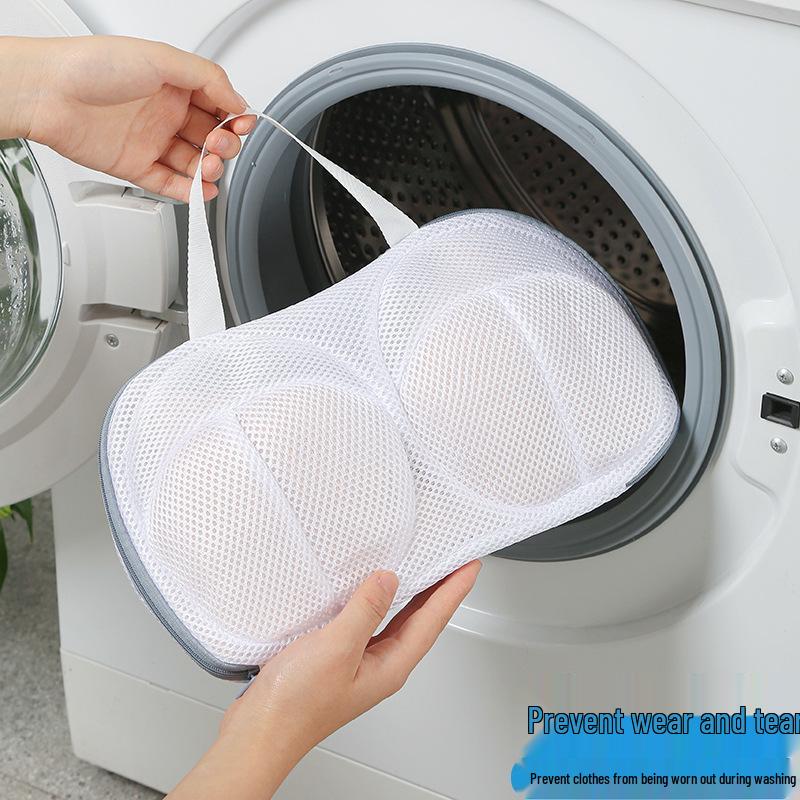 Thickened Mesh Lingerie Laundry Bag - Anti-Deformation & Large Size for Washing Machines