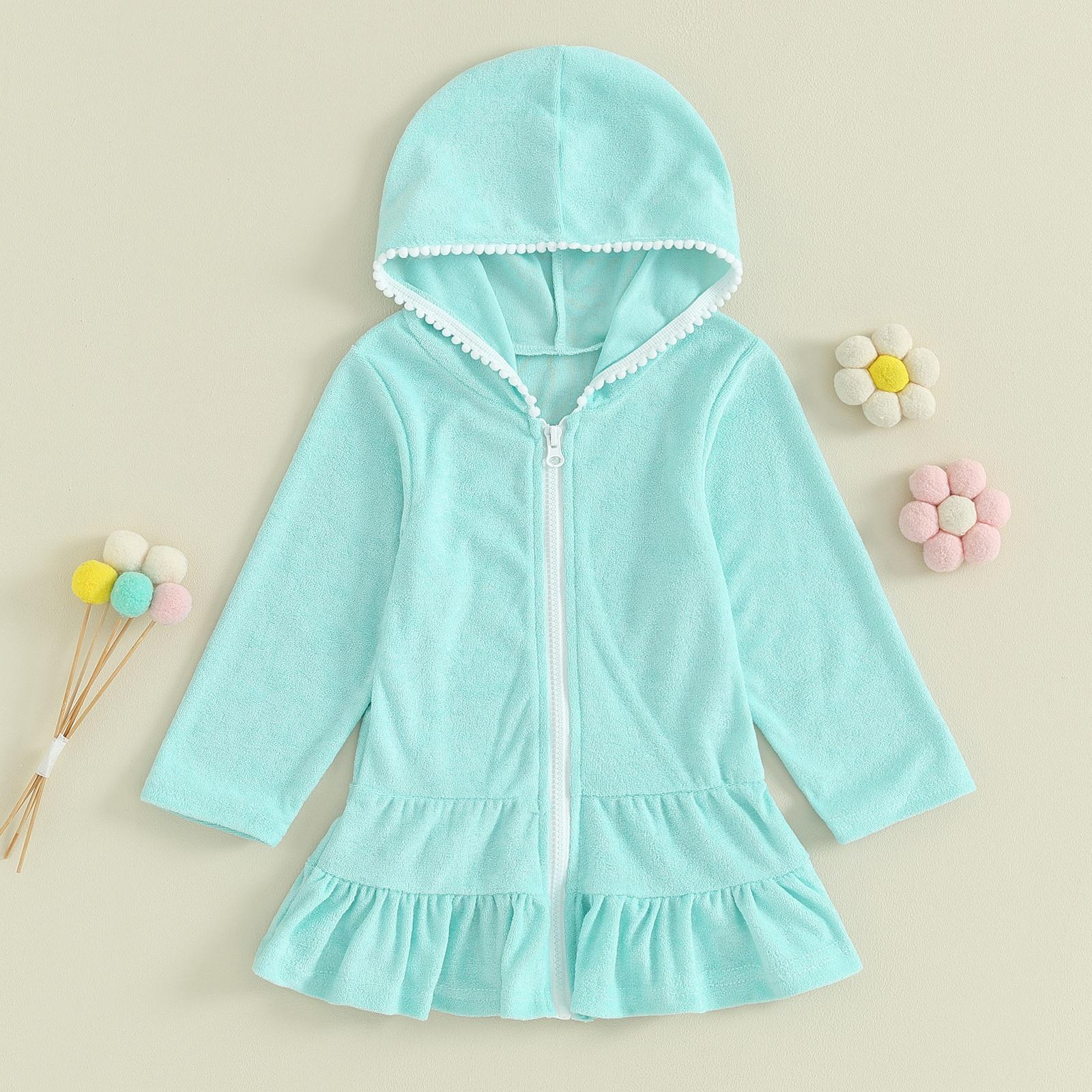 Детское платье с капюшоном для девочек — фото 5