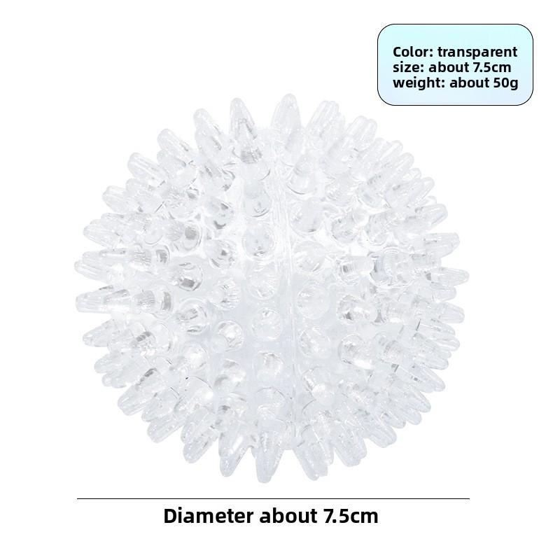 Thickened Pet Toy Sound-activated Ball for Dogs - A Round Toy with A Sound-producing Feature for Dogs To Chew and Clean Their Teeth.