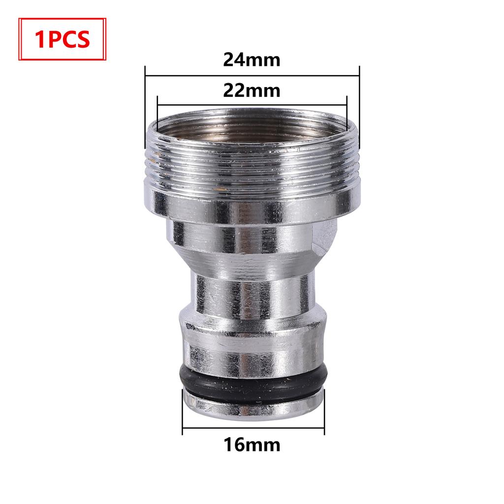 1/2"3/4"1" Thread Fitting Adapter Garden Irrigation Faucet Adapter Hose Fitting Fittings M22 M24 Pump Purifier Coupling Fittings