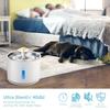 Dispensador de Fonte de Água para Gatos com Interruptor de Sensor de Movimento Inteligente 2.4L Interruptor de Raio Infravermelho de Potência Inteligente Bebedouro Automático para Animais de Estimação
