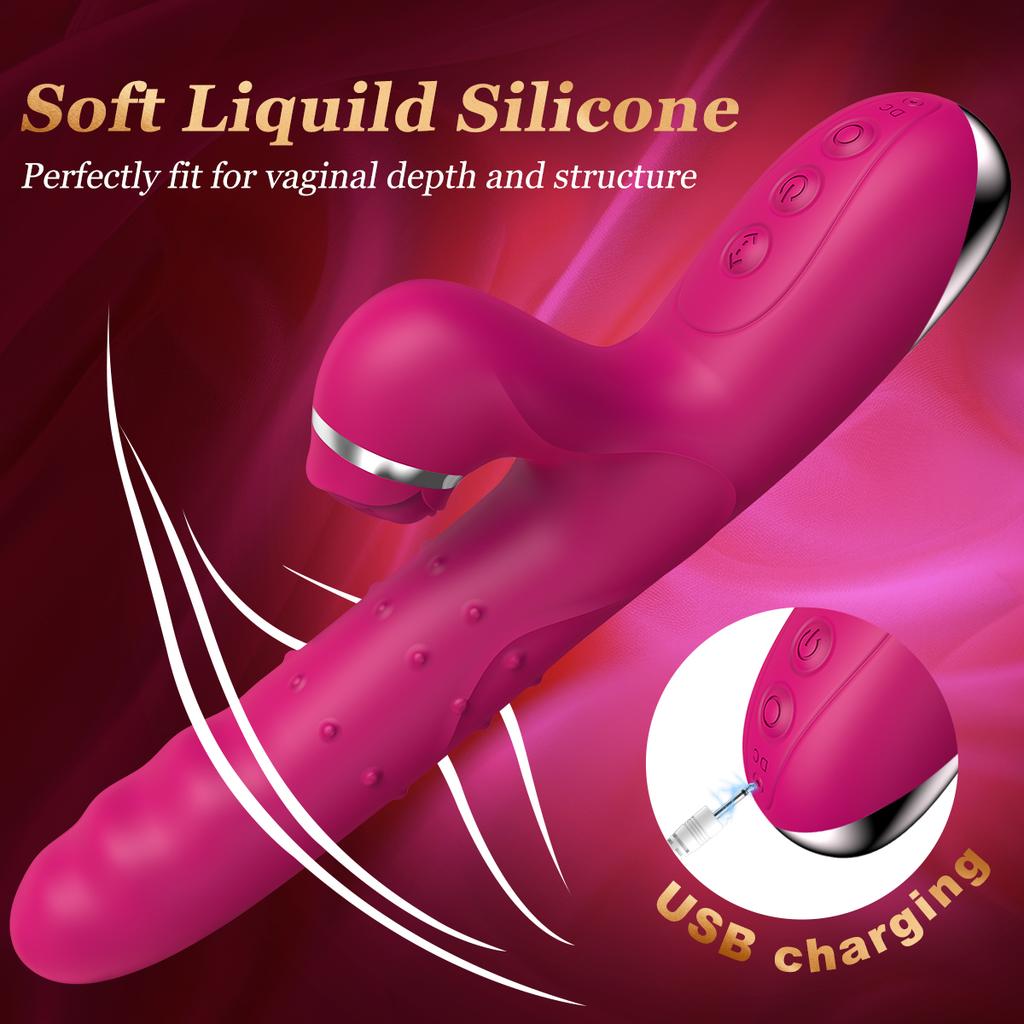 Sucking Vibrator For Women G Spot Dildo Clit Vibrator Sucker Clit Stimulator Female Wireless Vibrator Sex Toy Adult