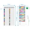 16 Sheets Breaker Panel Labels Electrical Box Sticker Numbers Breaker Panel Labels Electrical Sticker Number Catalog Load Center Adhesive Waterproof