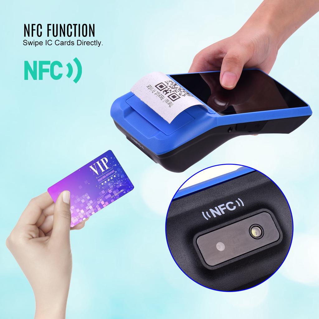 Cheap All in One Handheld PDA Printer Wireless Android POS Payment