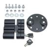 RX-LOX-PM Puck Mount Lock with Key for Fuel Pack Storage Box Fuelpax Standard Pack
