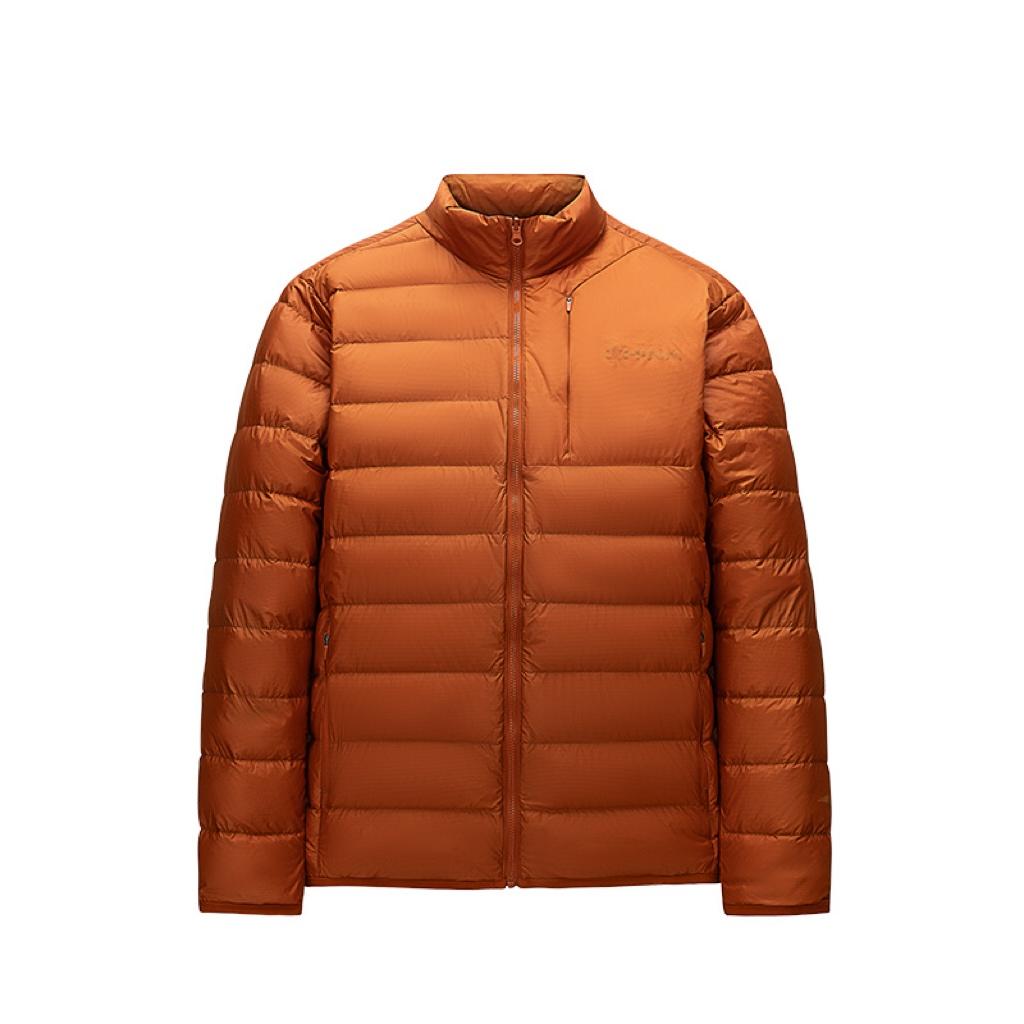 

Anta Versatile Warm Comfortable Casual Stand Collar Long Sleeve Down Jacket Men outerwear Ceramic-Red 152517926R-2 L