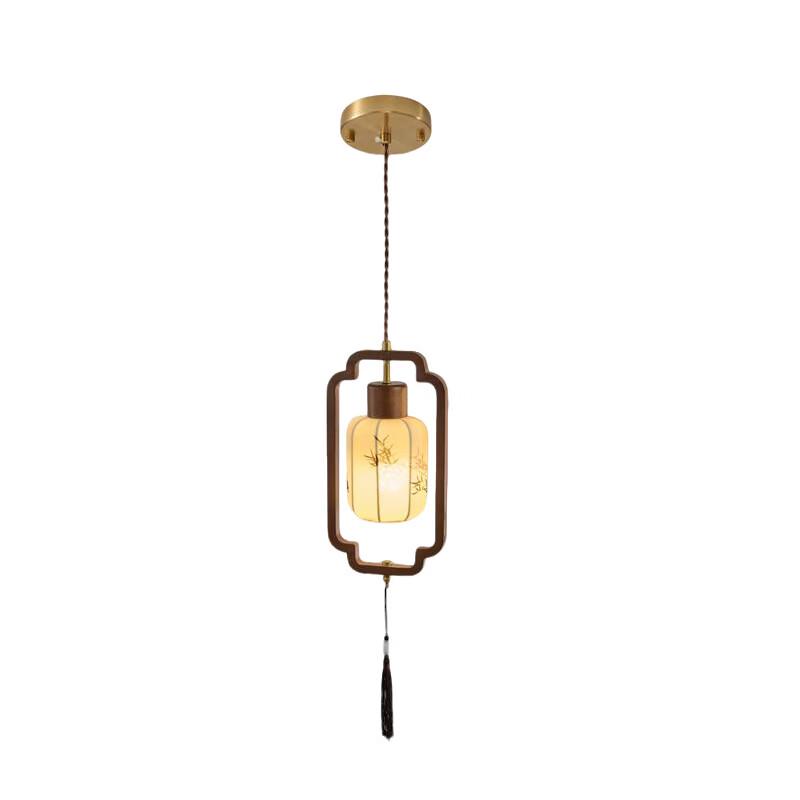 Song Style Aesthetic Bamboo Shadow Chandelier