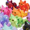 3D Printed Cute Cats Movable Joint Fidget Toys Stress Relief Decompression Desktop Ornament Kid Figure Toy for Adults Kids Gift