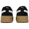 Puma Smash Platform V3 SD Womens Sneakers Black White 391942-02