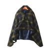 Shawl Cloak Blanket Autumn and Winter Thickening Heating Thermal Office Nap Blanket Air Conditioning Blanket Flannel Buckle Cover Blanket