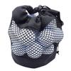 Drawstring Closure Mesh Golf Ball Pouch Portable Golf Ball Holder Golf Net Bag  Easy Storage