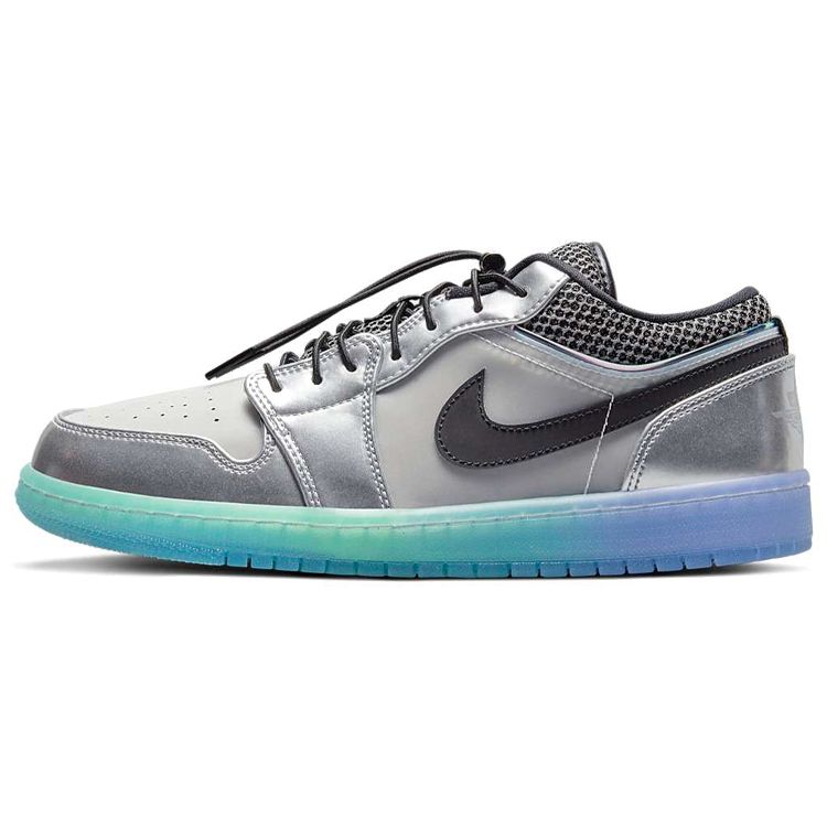 Air Jordan 1 Low GS White Pink Blue DJ5199-109 EU 38