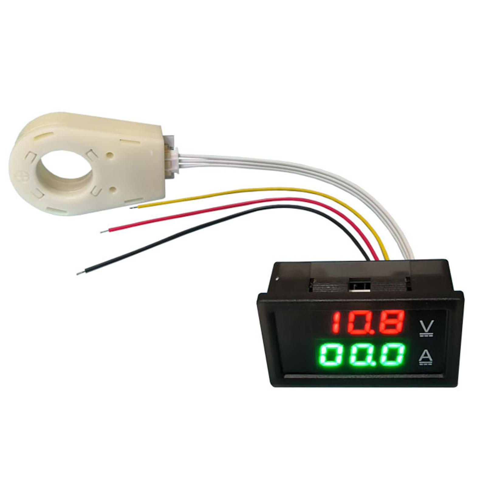 

Digital Voltmeter Ammeter DC0-300V 50-400A Amp Voltage Current Meter Tester 3 Bits Dual LED Display Panel 50A