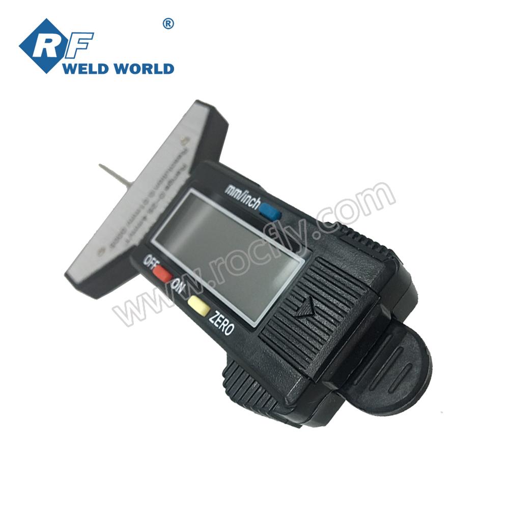 0-25.4mm LCD Display Car Wheel Digital Tire Tread Depth Gauge Measurer Caliper
