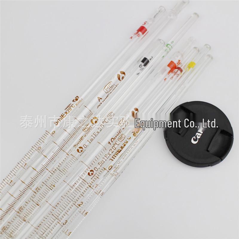 Glass Graduated Pipette Straws - Class A, Sizes 1ml, 2ml, 5ml, 10ml - Bulk Discounts Available
