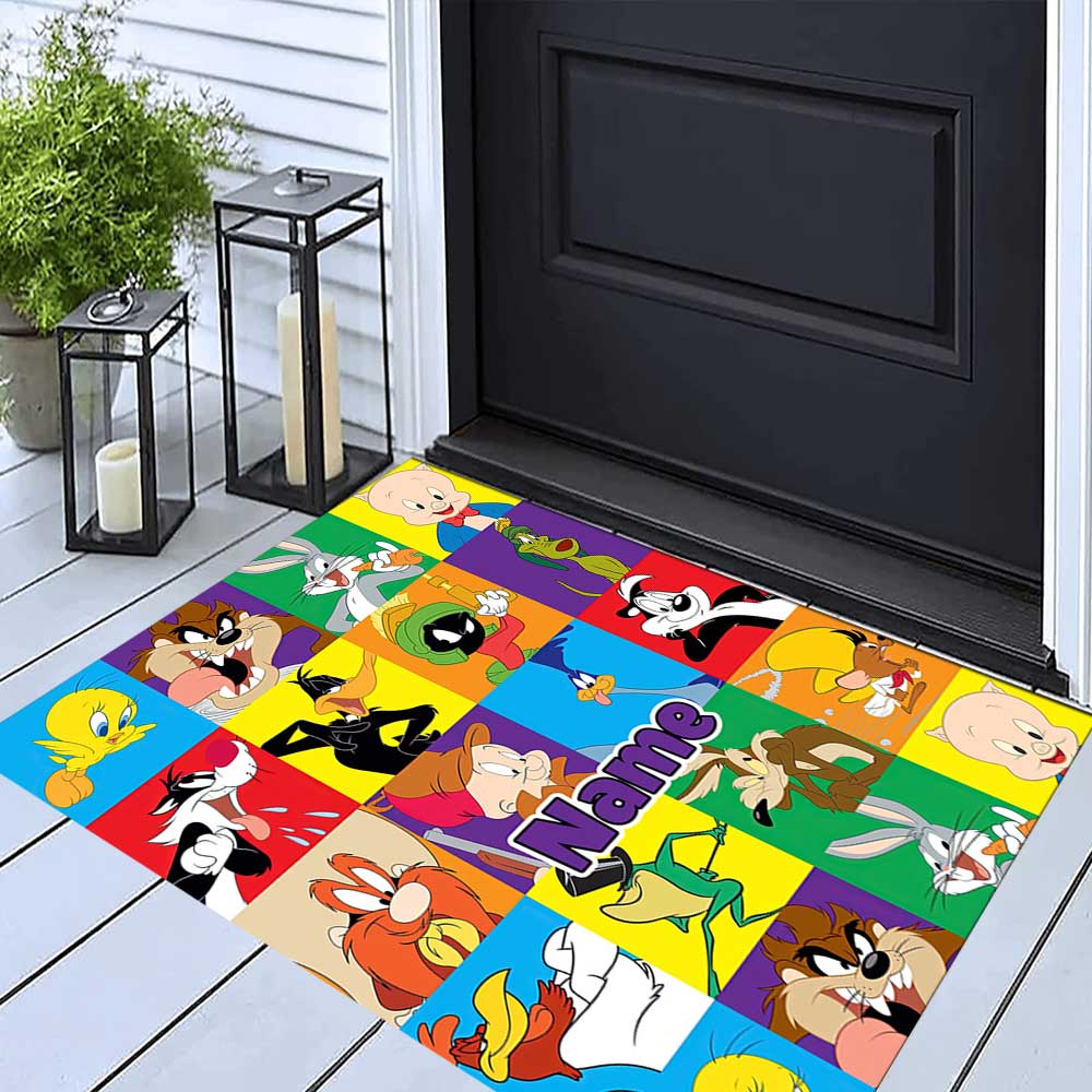 Like Warner Bros. Movies (10) Customize your name rug, office chair cushion, home bedroom living room gift.