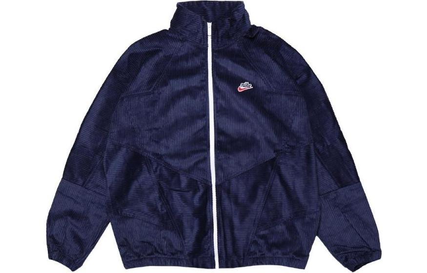 Nike Jackets Men s Blue Stand Collar Moderate Other DA0032-410 L