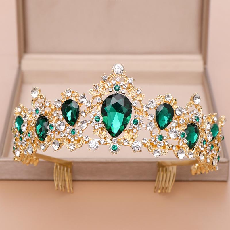 

Свадебная корона Хрустальная корона Сплав Стразы Повязка на голову Корона Головной убор