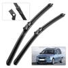 For Skoda Roomster 2006-2016 2007 2008 2009 2010 2011 2012 Wiper Front Wiper Blades Windshield Windscreen Window Brush 21"+21"