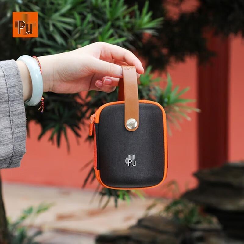 PUSHI Purple Clay Portable Travel Tea Set