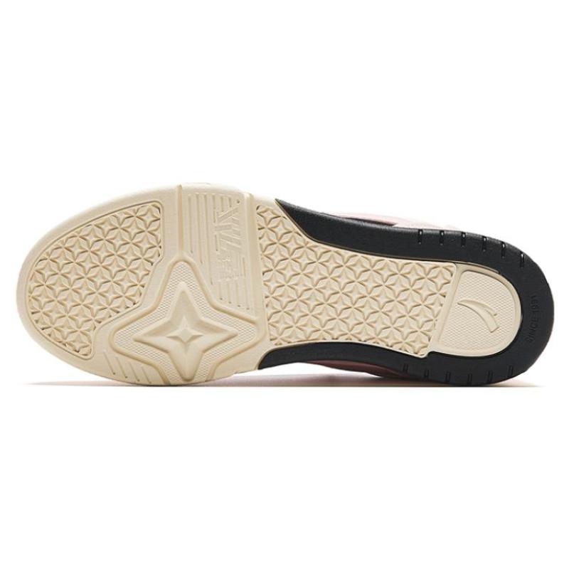 Anta AOJIE Anti-Slip And Wear-Resistant Lightweight Low-Top Skateboard Shoes Women's Pink Sneakers 922338040-1