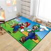 3D Cartoon Super Mario Bros Game HD Rug Area Carpet for Living Room Kids Bedroom Sofa Kitchen Decorate Child Non-slip Floor Mats