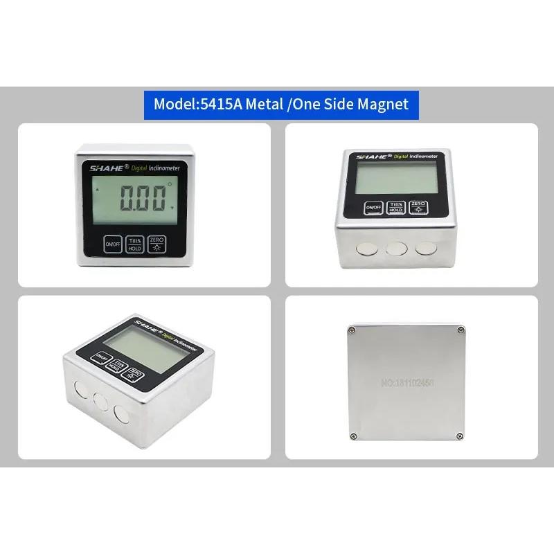 SHAHE Magnetic Digital Level Electronic Angle Finder Protractor Inclinometer Bevel Gauge With Magnets Backlight