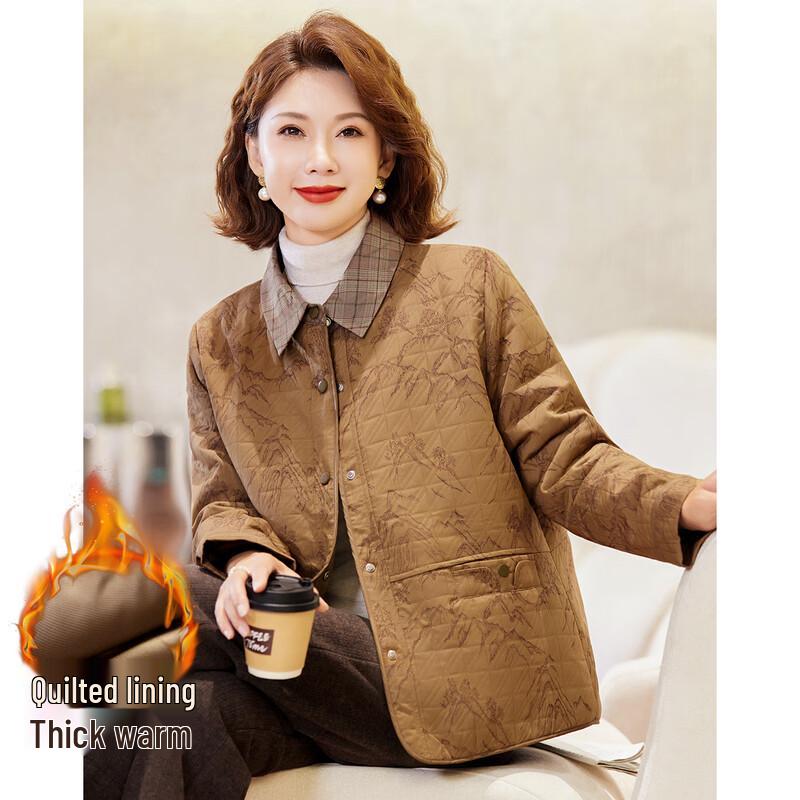 

Pasite Women s Padded Lapel Jacket L