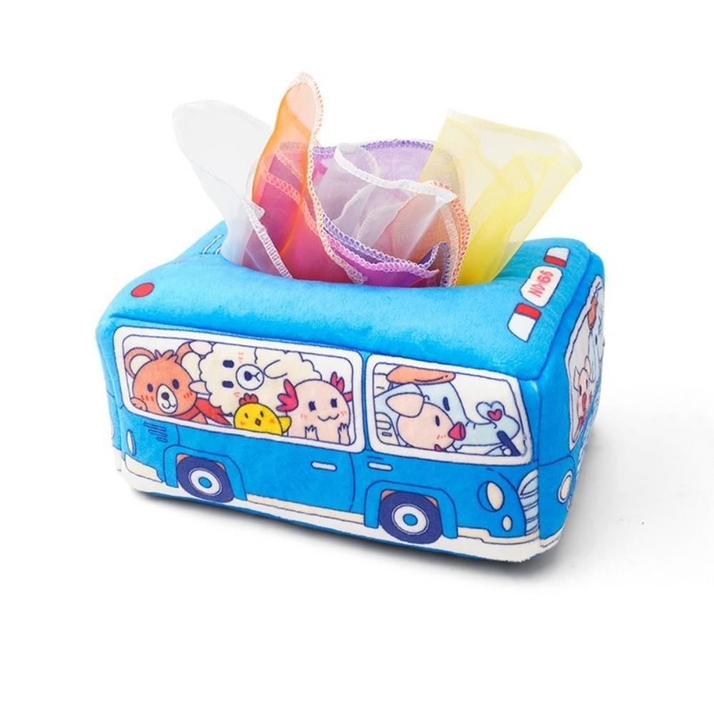 Soft Fabric Montessori Toy Finger Exercise Sensory Toy Magic Tissue Box  Preschool Learning