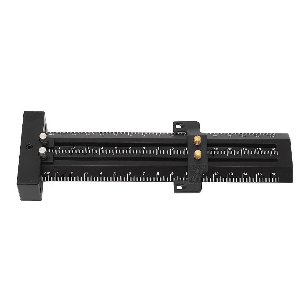 Double Needle T Square Ruler 16cm Length Woodworking Scriber Precision Marking Gauge For Carpenter