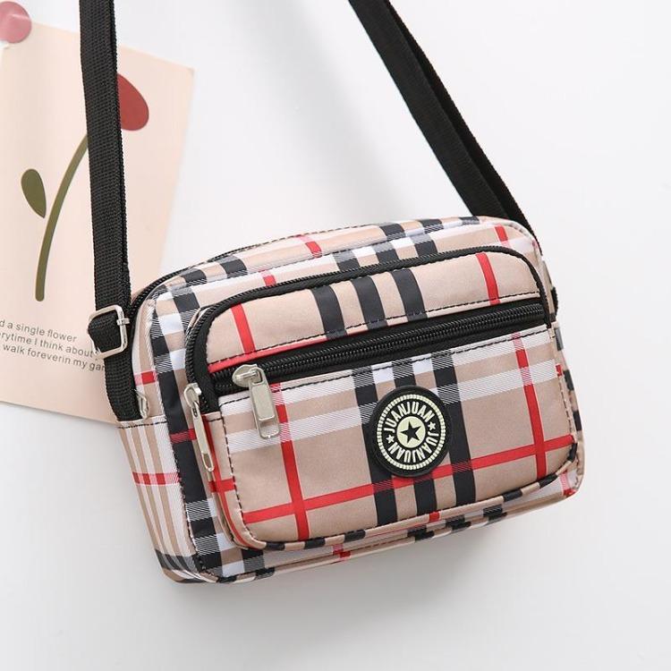 Korean Version Women's Shoulder Bag Sports and Leisure Bag Nylon Canvas Bag Multifunctional Crossbody Bag