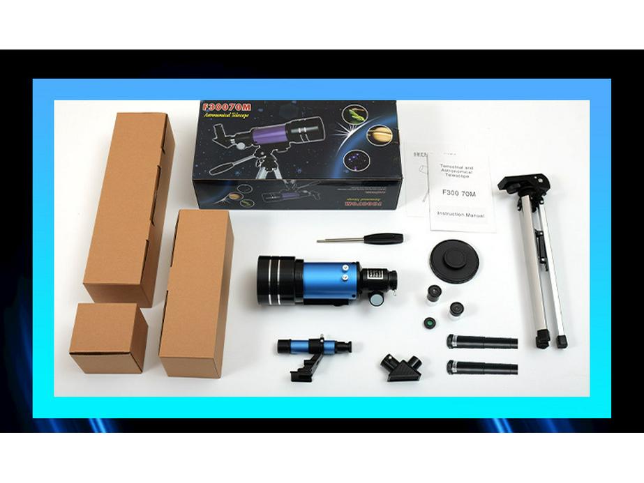 High-Power HD Astronomical Telescope for Kids - Professional Stargazing Gift (Model 30070)