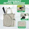 Extra-Large Tennis Racket Backpack Lightweight Shoulder Bag Stylish Tennis Tote Bag  Gym