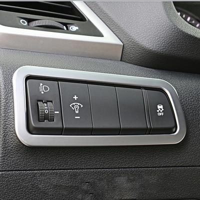 Inner Centre Control Decoration Cover Molding Headlight Button Storage Box Handle Frame Trims For Hyundai Tucson 2015-2018