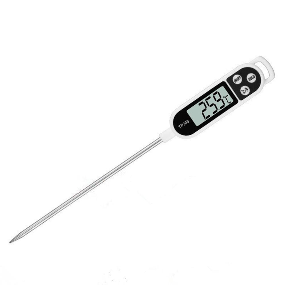 Termometro digitale per alimenti TP300 Sonda elettronica per alimenti a lettura istantanea Strumento digitale per la misurazione della temperatura per carne/cottura/barbecue/latte
