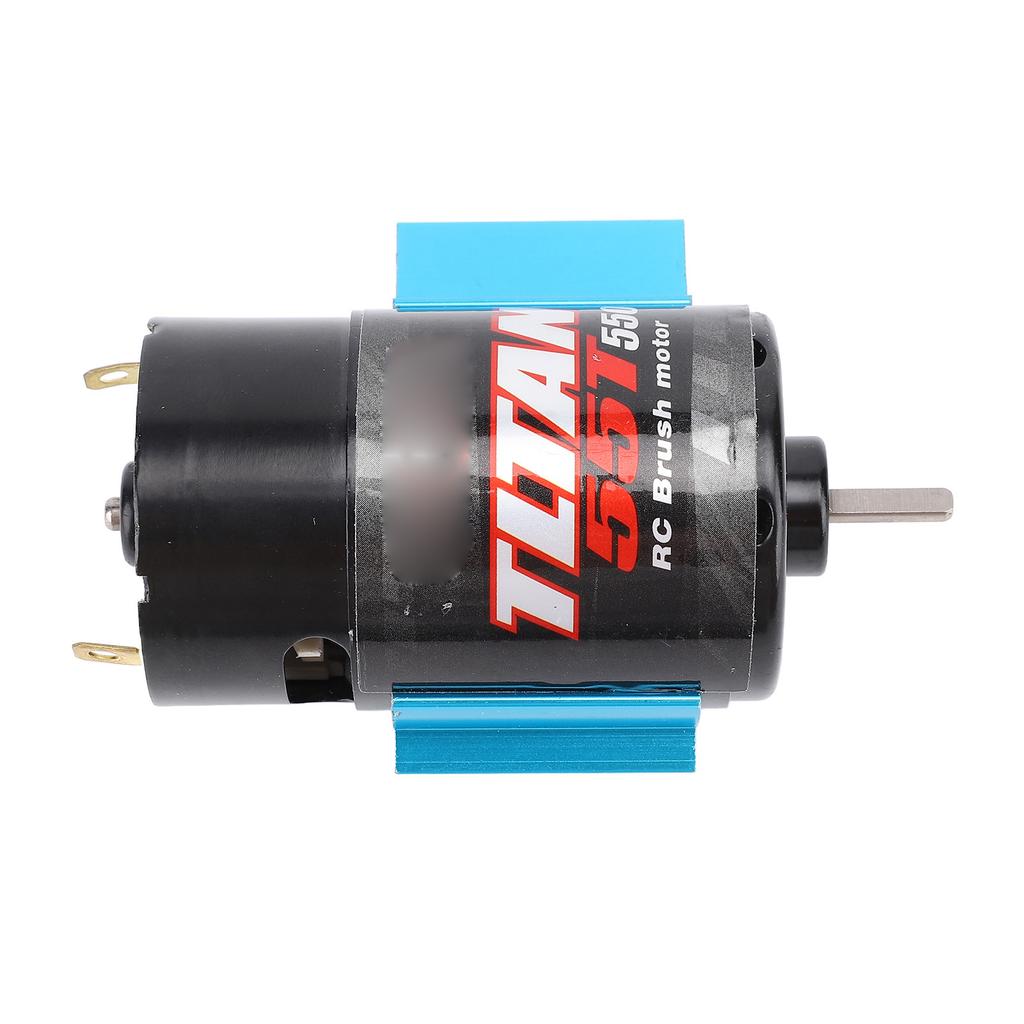 Silnik Samochodu RC 550 Uniwersalny Silnik Szczotkowy z Niebieskim Radiatorem dla Axial SCX10 dla Hpi dla Redcat JL