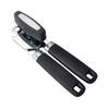 Heavy Duty Stainless Steel Can Opener Beer Bottle Opener Non-Slip Handle Kitchen Utensils Large Can Opener For Restaurants